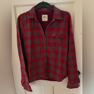 Hollister Plaid Cotton Women’s Shirt